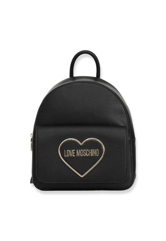 LOVE MOSCHINO Zaino Backpack Logo Cuore Donna Nero JC4140PP1FLR0000 - Sandrini Calzature e Abbigliamento