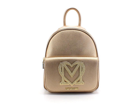 LOVE MOSCHINO Zaino Backpack Logo Cuore Oro JC4384PP0EKM0901 - Sandrini Calzature e Abbigliamento