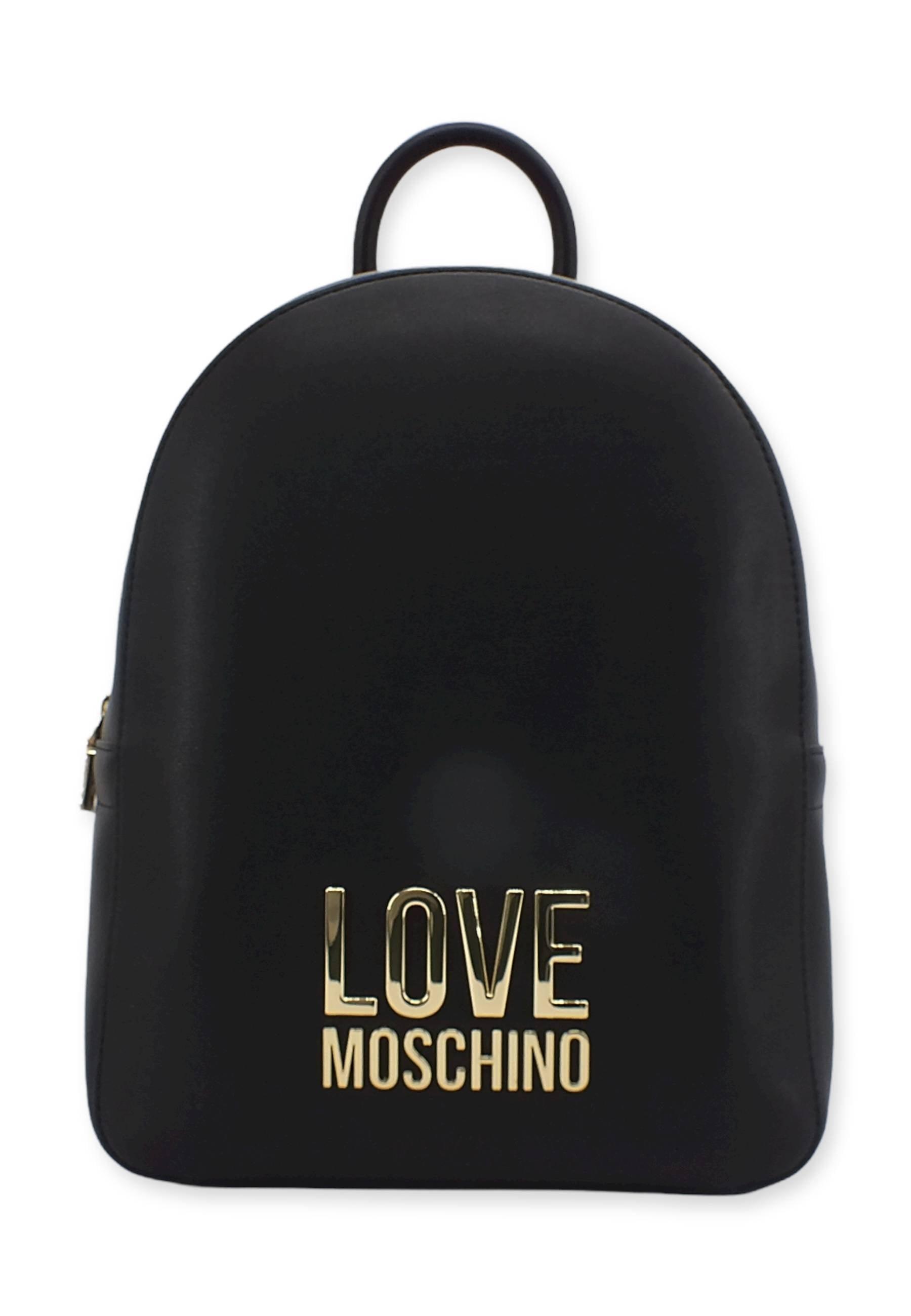 LOVE MOSCHINO Zaino Backpack Logo Donna Nero JC4109PP0FKJ000A - Sandrini Calzature e Abbigliamento