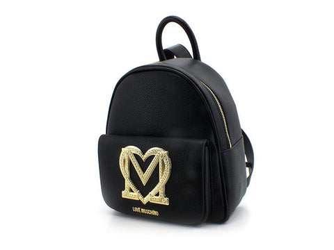 LOVE MOSCHINO Zaino Backpack Logo Heart Nero JC4384PP0EKM0000 - Sandrini Calzature e Abbigliamento