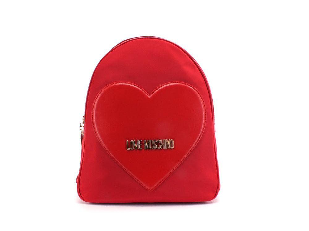 LOVE MOSCHINO Zaino Backpack Nylon Cuore Rosso JC4332PP0EKD150A - Sandrini Calzature e Abbigliamento