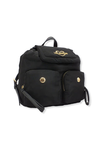 LOVE MOSCHINO Zaino Backpack Nylon Donna Nero JC4054PPFLE100A - Sandrini Calzature e Abbigliamento