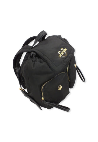 LOVE MOSCHINO Zaino Backpack Nylon Donna Nero JC4054PPFLE100A - Sandrini Calzature e Abbigliamento
