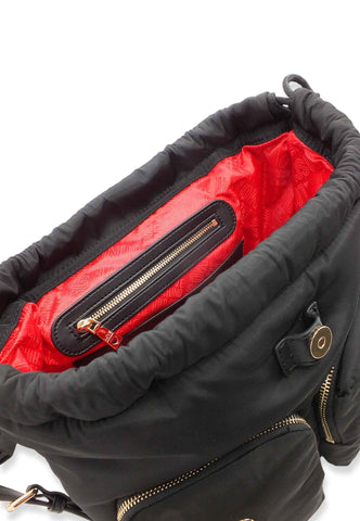 LOVE MOSCHINO Zaino Backpack Nylon Donna Nero JC4054PPFLE100A - Sandrini Calzature e Abbigliamento