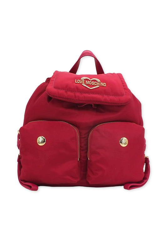LOVE MOSCHINO Zaino Backpack Nylon Rosa Fuxia JC4054PPFLE160A - Sandrini Calzature e Abbigliamento
