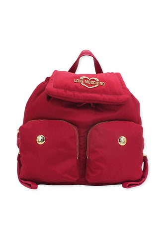 LOVE MOSCHINO Zaino Backpack Nylon Rosa Fuxia JC4054PPFLE160A - Sandrini Calzature e Abbigliamento