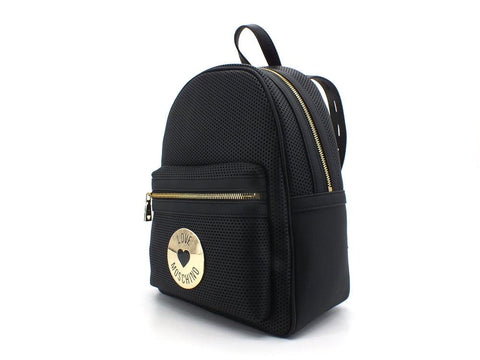 LOVE MOSCHINO Zaino Bacpack Traforato Nero JC4395PP0EKL100A - Sandrini Calzature e Abbigliamento