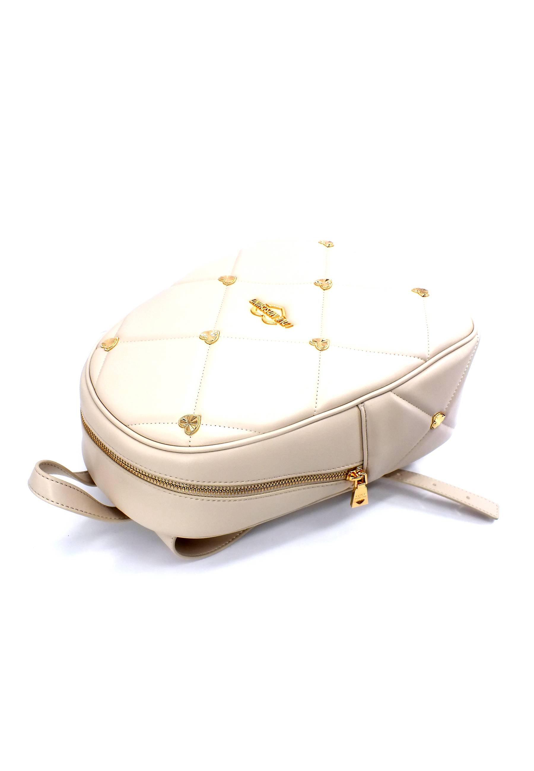 LOVE MOSCHINO Zaino Borchie Cuori Avorio JC4089PP1GLZ0110 - Sandrini Calzature e Abbigliamento