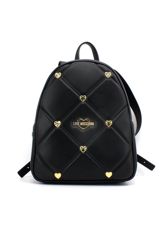 LOVE MOSCHINO Zaino Borchie Cuori Nero JC4089PP1GLZ0000 - Sandrini Calzature e Abbigliamento