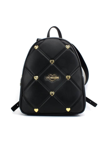 LOVE MOSCHINO Zaino Borchie Cuori Nero JC4089PP1GLZ0000 - Sandrini Calzature e Abbigliamento