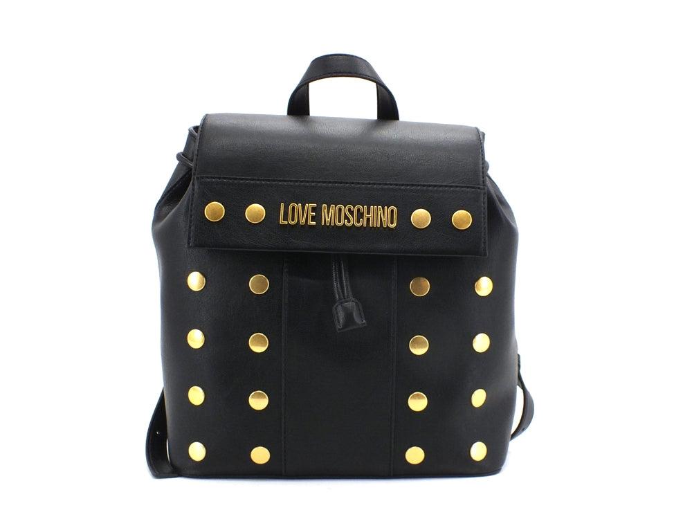 LOVE MOSCHINO Zaino Borchie Gold - Sandrini Calzature e Abbigliamento