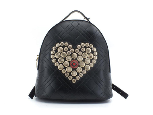 LOVE MOSCHINO Zaino Borchie Logo Cuore Nero JC4073PP1ELP0000 - Sandrini Calzature e Abbigliamento