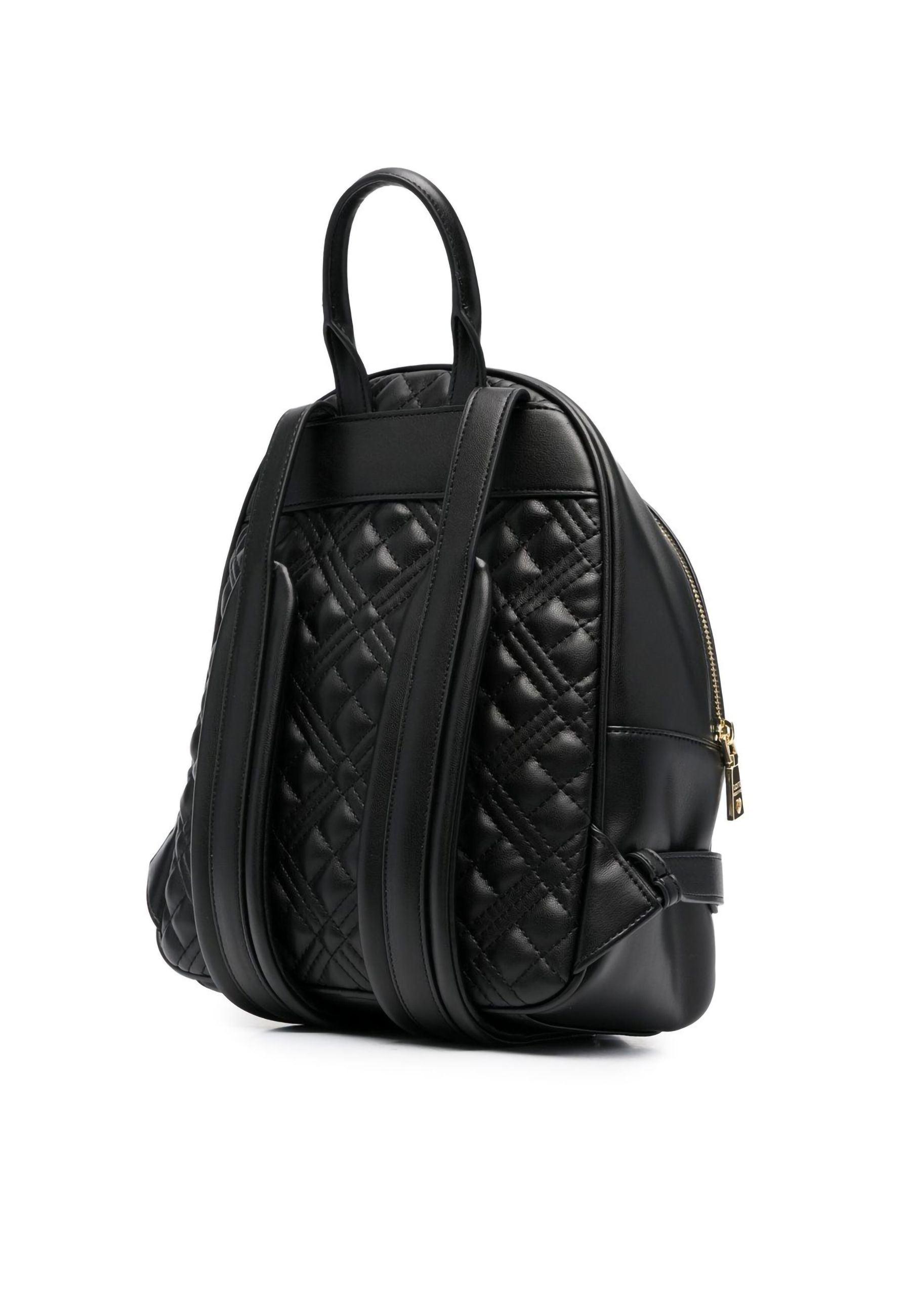 LOVE MOSCHINO Zaino Con Tasca Nero JC4018PP1GLA0000 - Sandrini Calzature e Abbigliamento