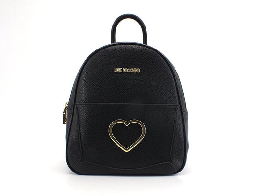 LOVE MOSCHINO Zaino Cuore Gold Nero JC4321PP0DKP100A - Sandrini Calzature e Abbigliamento