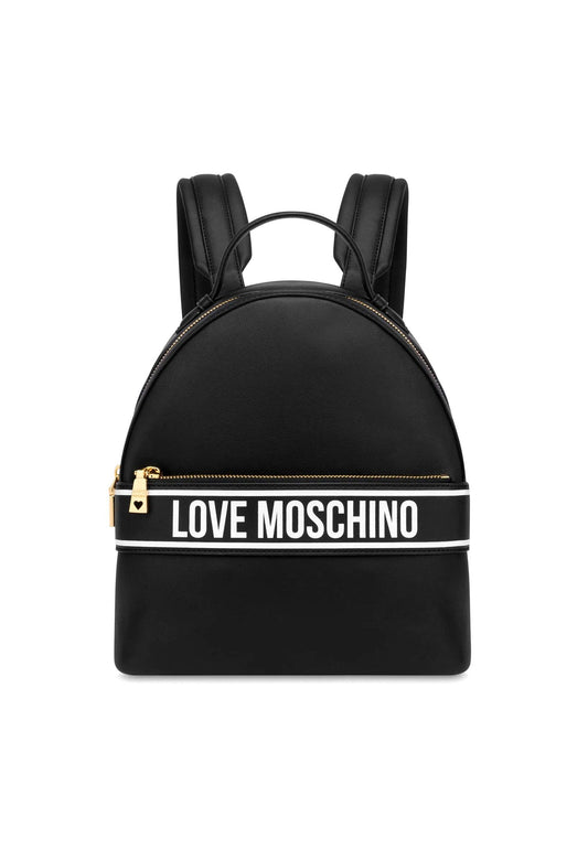 LOVE MOSCHINO Zaino Donna Nero Bianco JC4210PP0HKG100A - Sandrini Calzature e Abbigliamento