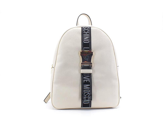 LOVE MOSCHINO Zaino Fibbia Gold Avorio JC4313PP0DKO0110 - Sandrini Calzature e Abbigliamento