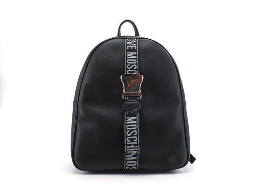 LOVE MOSCHINO Zaino Fibbia Gold Nero JC4313PP0DKO0000 - Sandrini Calzature e Abbigliamento