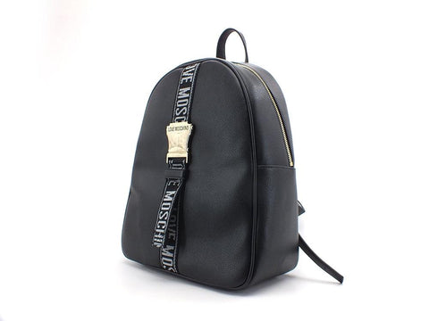 LOVE MOSCHINO Zaino Fibbia Gold Nero JC4313PP0DKO0000 - Sandrini Calzature e Abbigliamento