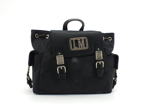 LOVE MOSCHINO Zaino Fibbie Logo Nero JC4296PP0DKM0000 - Sandrini Calzature e Abbigliamento