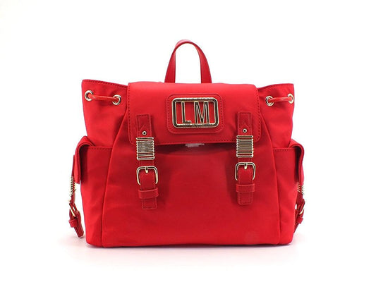 LOVE MOSCHINO Zaino Fibbie Logo Rosso JC4296PP0DKM0500 - Sandrini Calzature e Abbigliamento