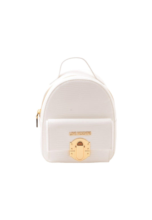 LOVE MOSCHINO Zaino Mid Bianco JC4299PP0GKU0100 - Sandrini Calzature e Abbigliamento