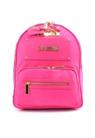 LOVE MOSCHINO Zaino Nylon Donna Fuxia JC4152PP1GLG161A - Sandrini Calzature e Abbigliamento