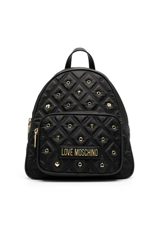 LOVE MOSCHINO Zaino Nylon Donna Nero JC4271PP0GKC100A - Sandrini Calzature e Abbigliamento