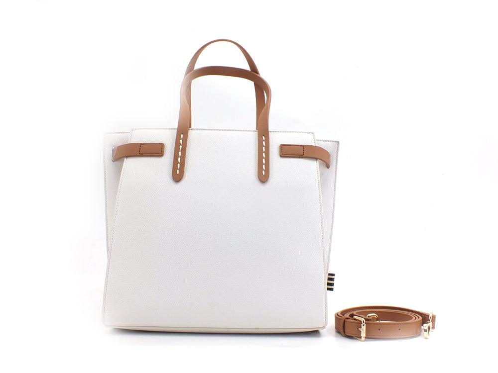 MANILA GRACE Borsa Feliss Small Bianco B222 - Sandrini Calzature e Abbigliamento