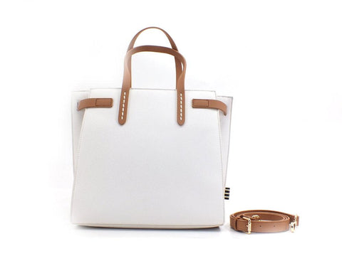 MANILA GRACE Borsa Feliss Small Bianco B222 - Sandrini Calzature e Abbigliamento