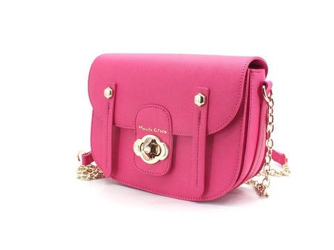 MANILA GRACE Borsa Poppy Medium Rosa Fuxia B241 - Sandrini Calzature e Abbigliamento