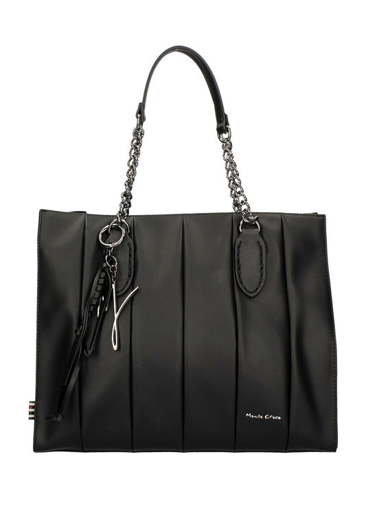 MANILA GRACE Borsa Shopping Big Verde B208EU - Sandrini Calzature e Abbigliamento