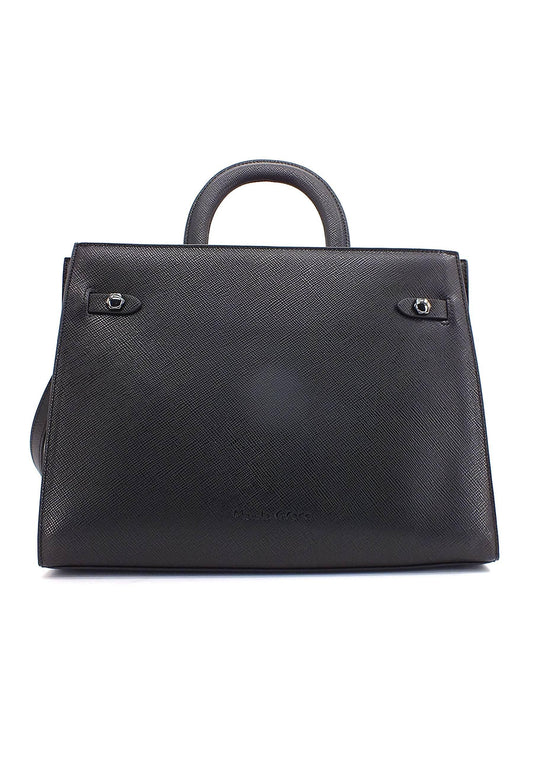 MANILA GRACE Borsa Shopping Nero B234EU - Sandrini Calzature e Abbigliamento