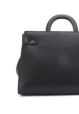 MANILA GRACE Borsa Shopping Nero B234EU - Sandrini Calzature e Abbigliamento