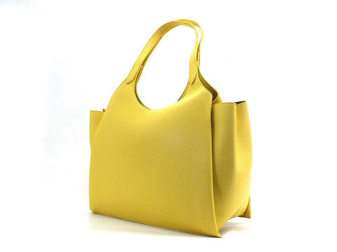 MANILA GRACE Borsa Tote Blossom Giallo B204 - Sandrini Calzature e Abbigliamento