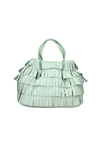 MANILA GRACE Borsa Tote Small Verde Acqua B203EU - Sandrini Calzature e Abbigliamento