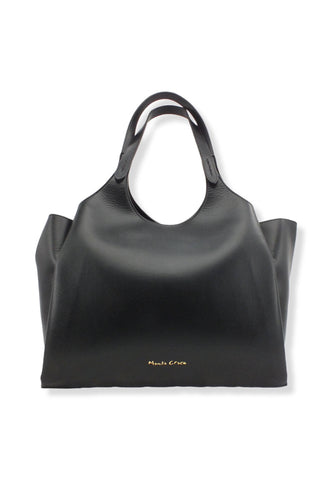 MANILA GRACE Borsa Tracolla Tote Blossom Nero B201EU - Sandrini Calzature e Abbigliamento