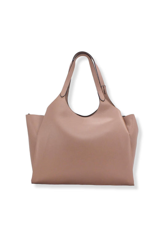 MANILA GRACE Borsa Tracolla Tote Blossom Rosa Cipria B201EU - Sandrini Calzature e Abbigliamento