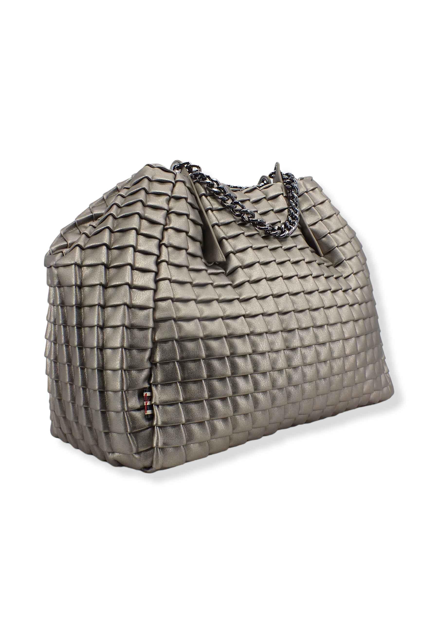 MANILA GRACE Jasmin Borsa Medium Bronzo B227EU - Sandrini Calzature e Abbigliamento