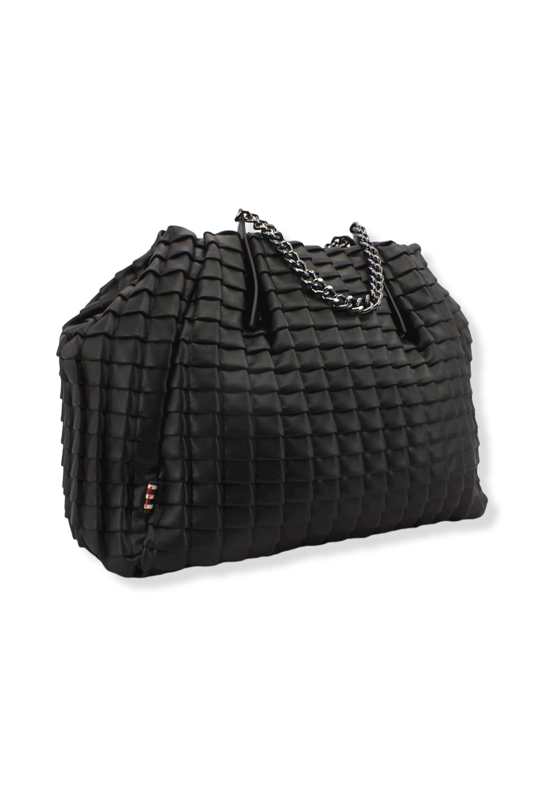 MANILA GRACE Jasmin Borsa Medium Nero B227EU - Sandrini Calzature e Abbigliamento