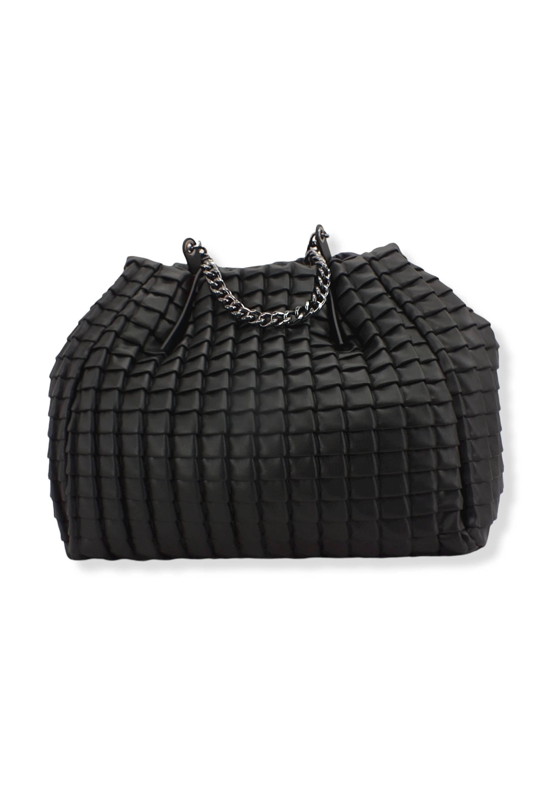 MANILA GRACE Jasmin Borsa Medium Nero B227EU - Sandrini Calzature e Abbigliamento
