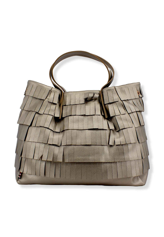MANILA GRACE Jasmin Borsa Tracolla Medium Bronzo B229EU - Sandrini Calzature e Abbigliamento