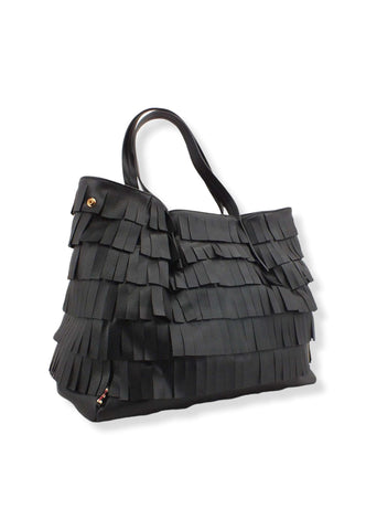 MANILA GRACE Jasmin Borsa Tracolla Medium Nera B229EU - Sandrini Calzature e Abbigliamento