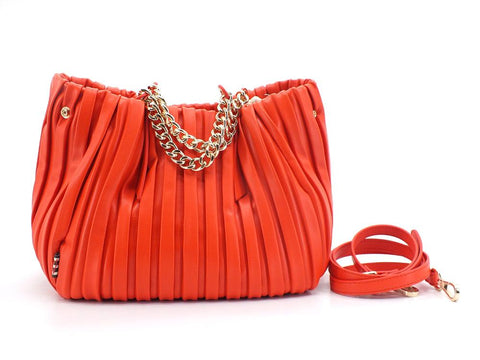 MANILA GRACE Jasmin Borsa Tracolla Small Arancio B254EU - Sandrini Calzature e Abbigliamento