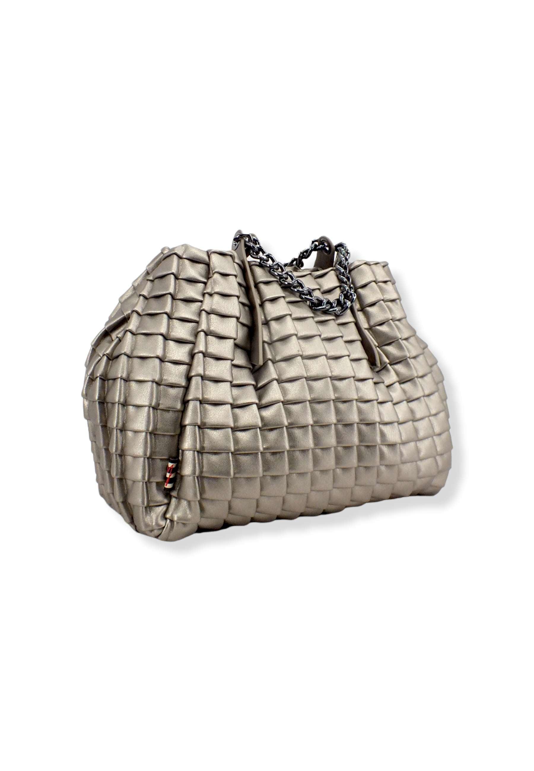 MANILA GRACE Jasmin Borsa Tracolla Small Bronzo B228EU - Sandrini Calzature e Abbigliamento