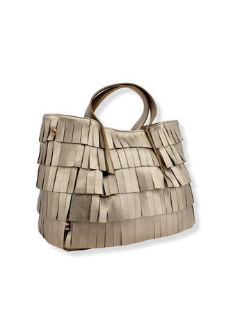 MANILA GRACE Jasmin Borsa Tracolla Small Bronzo B230EU - Sandrini Calzature e Abbigliamento