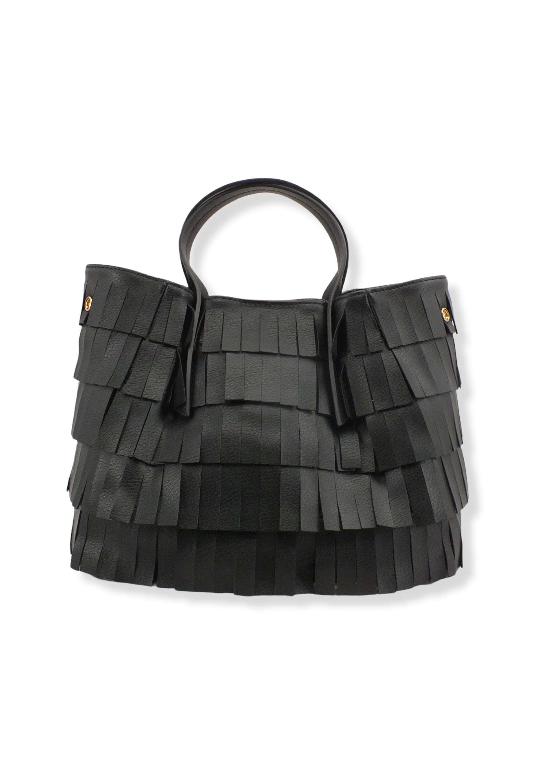 MANILA GRACE Jasmin Borsa Tracolla Small Nera B230EU - Sandrini Calzature e Abbigliamento
