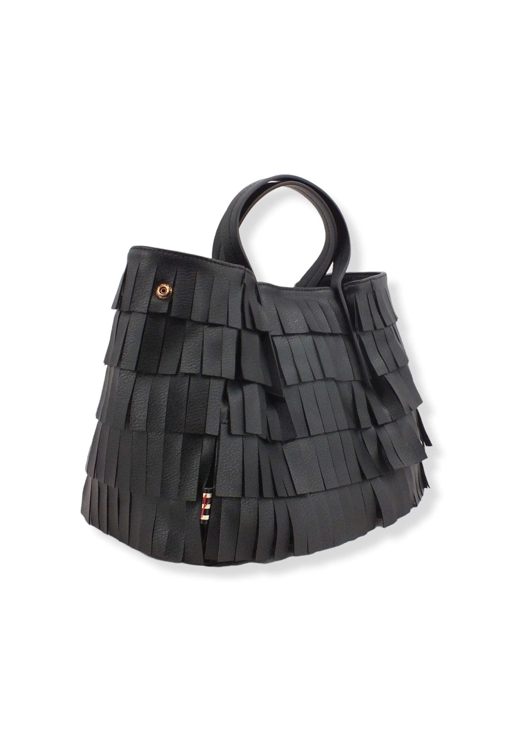 MANILA GRACE Jasmin Borsa Tracolla Small Nera B230EU - Sandrini Calzature e Abbigliamento