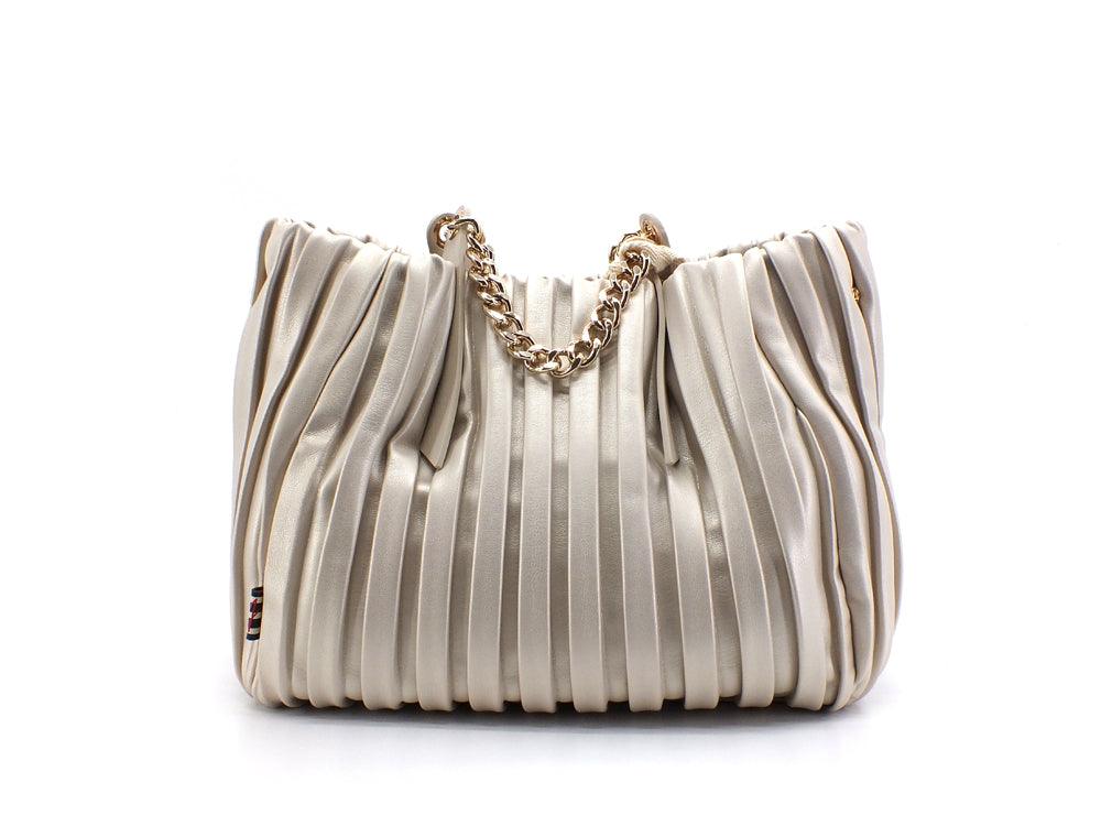 MANILA GRACE Jasmin Borsa Tracolla Small Oro B254EU - Sandrini Calzature e Abbigliamento
