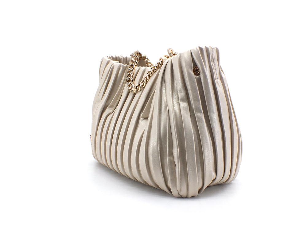 MANILA GRACE Jasmin Borsa Tracolla Small Oro B254EU - Sandrini Calzature e Abbigliamento