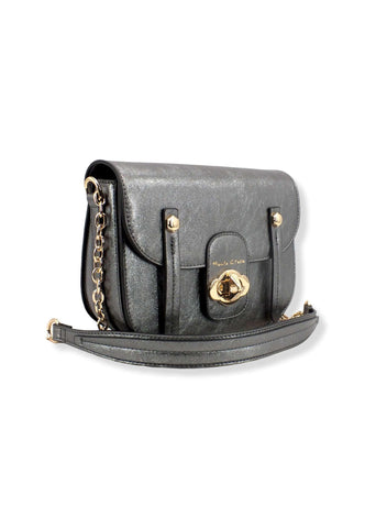 MANILA GRACE Poppy Borsa Tracolla Shulder Argento B237EU - Sandrini Calzature e Abbigliamento